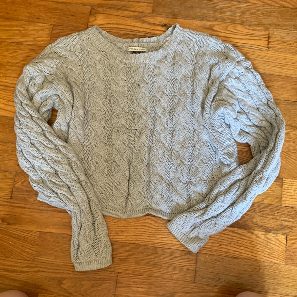 American eagle cropped sweater